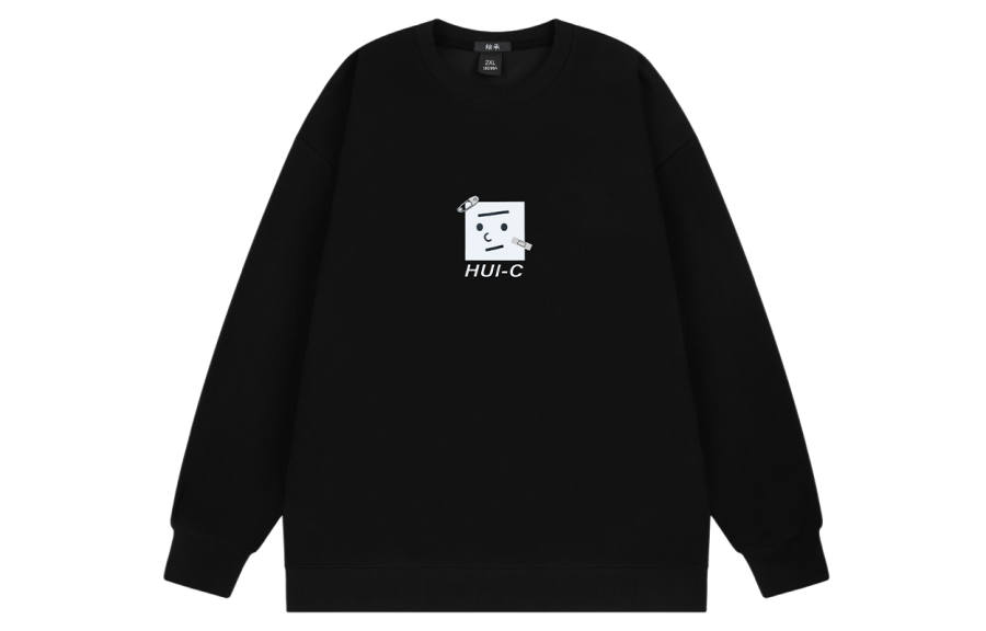 HCHUICHENG Sweatshirts Unisex Crew Neck Moderate Regular