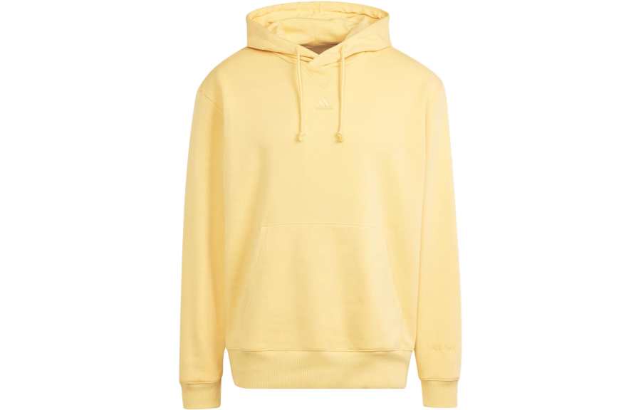 Adidas Adidas All Szn Fleece Hoodie Sweatshirt Men's Yellow