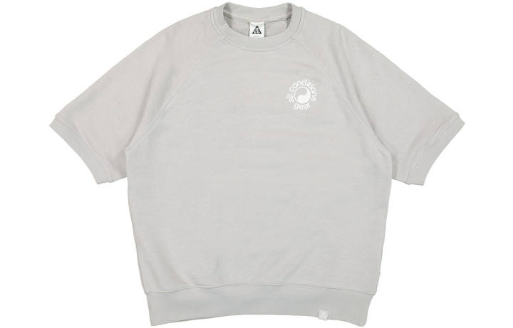 Nike Nike ACG Sweatshirts Men's Light Iron Ore Crew Neck Moderate Other