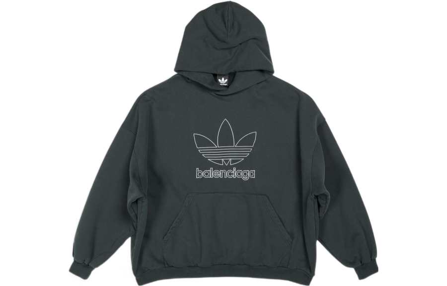 Balenciaga Sweatshirt Unisex Dark Green