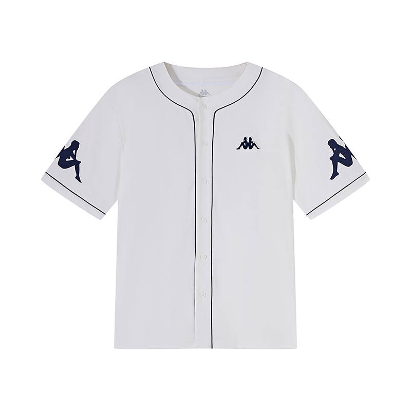 Kappa 1916 Summer T Shirt Men's Korean White