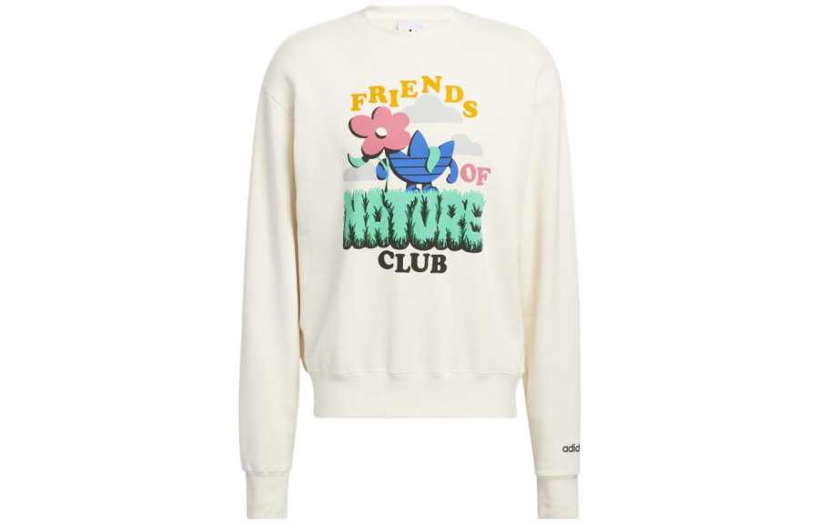 Adidas Originals Sweatshirts Men's Nude Crew Neck Moderate Regular