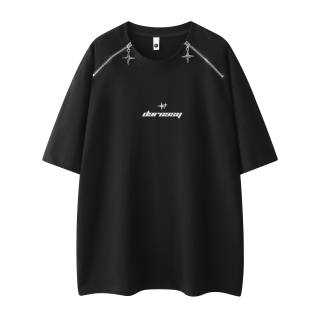 DAREASY T Shirts Unisex Crew Neck Moderate Straight Fit