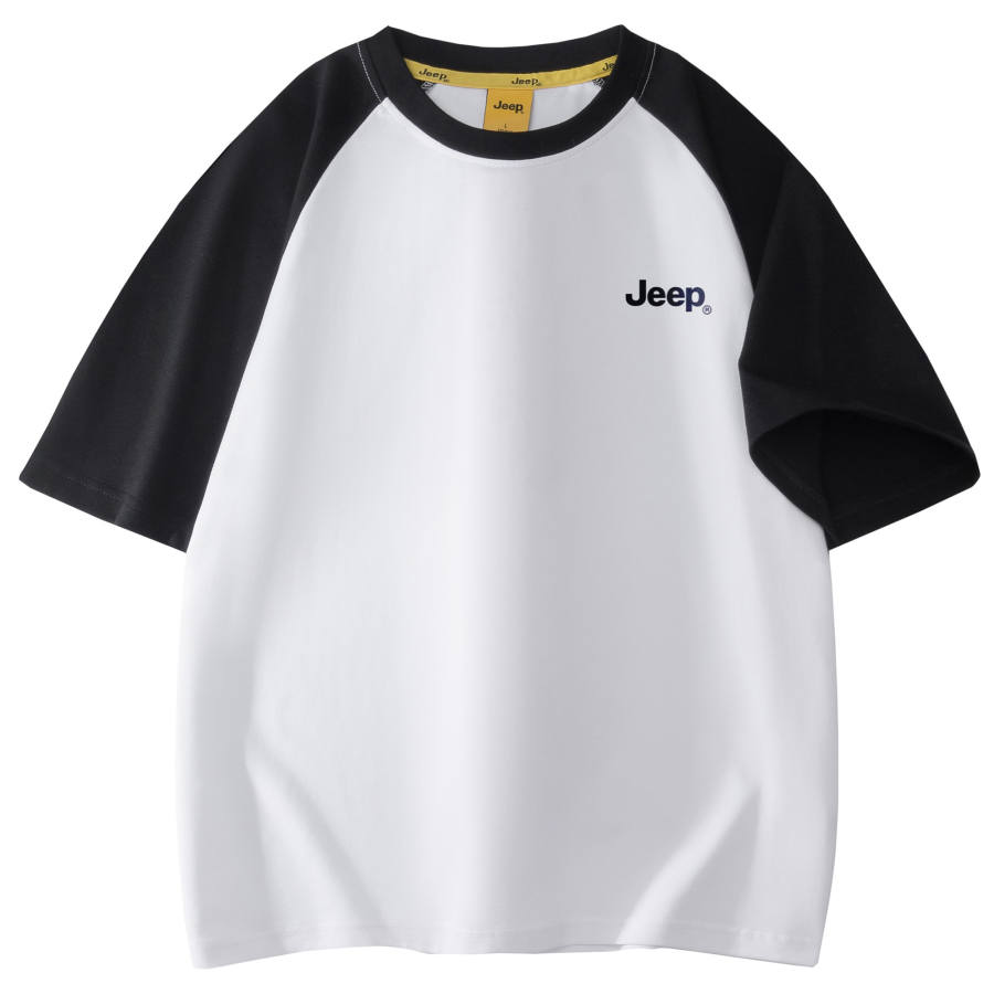 Jeep T Shirts Unisex Crew Neck Moderate Straight Fit