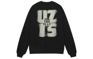 UZIS Sweatshirts Men's Crew Neck Moderate Regular