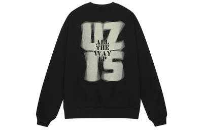 UZIS Sweatshirts Men's Crew Neck Moderate Regular