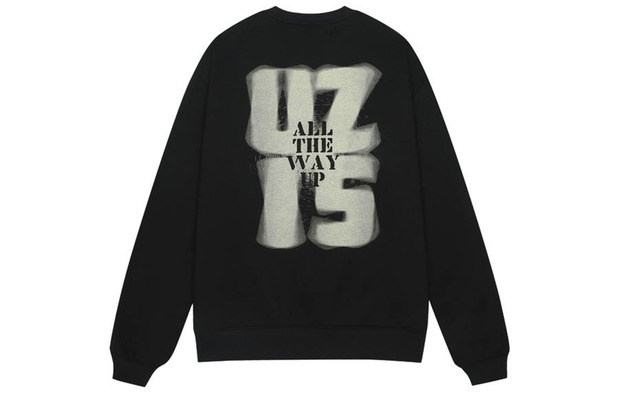 UZIS Sweatshirts Men's Crew Neck Moderate Regular