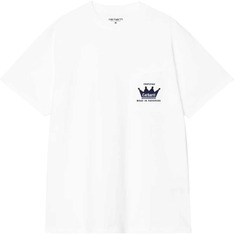 Carhartt WIP S/S Pocket T Shirt Men's White