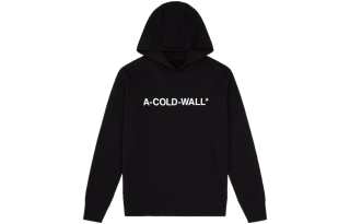 A-COLD-WALL* A COLD WALL* Sweatshirts Men's Black Hooded Moderate Regular