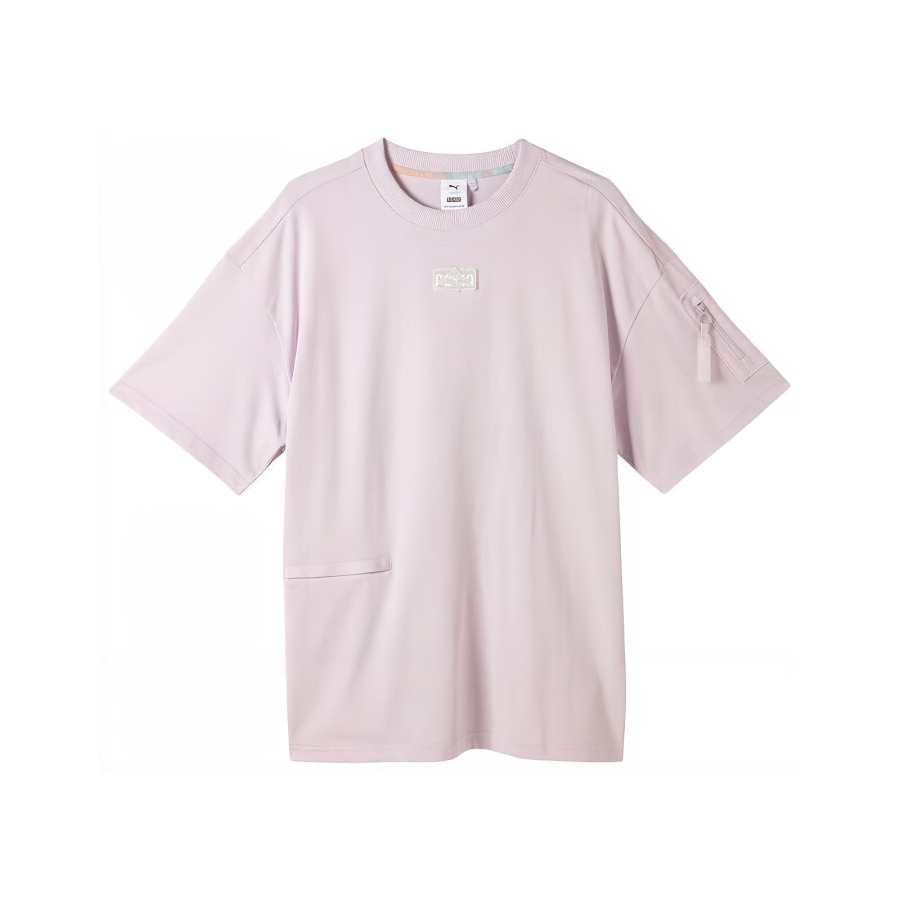 PUMA x PAOPAOMATE,LIANMINGKUAN T Shirt Unisex Light Purple