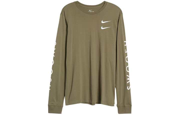 Nike Nike Sweatshirts Men's Green Crew Neck Moderate Other