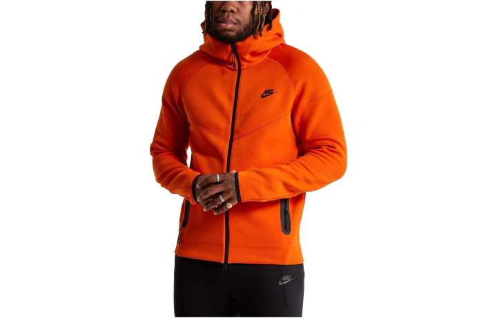 Nike Nike Sweatshirts Men's Orange Hooded Moderate Regular