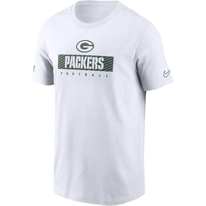 Nike Nike T Shirt Green Bay Packaging Crew Men's White