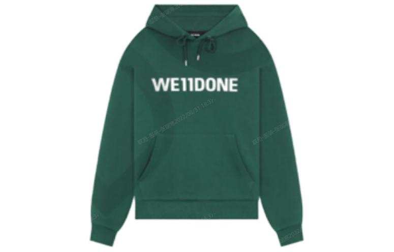 WE11DONE WE11DONE Sweatshirt Unisex Green