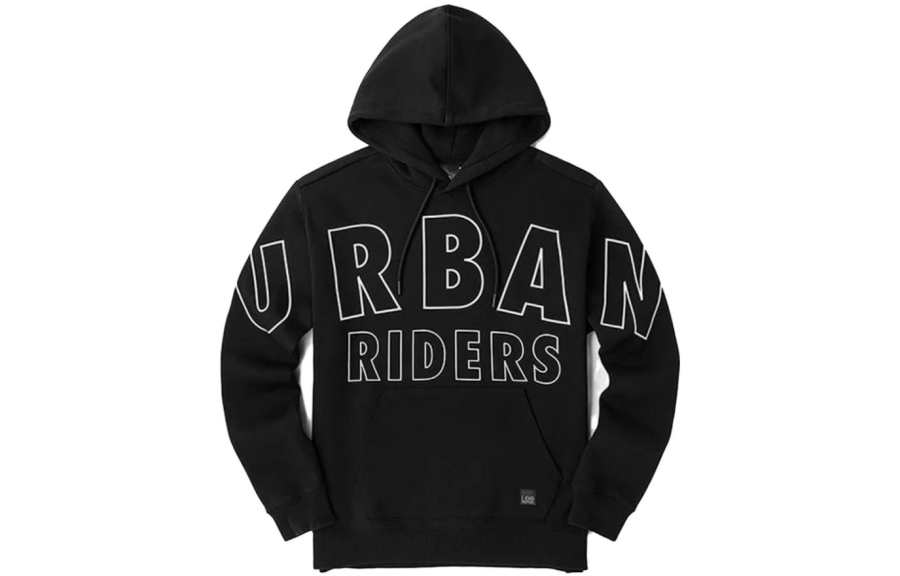 Lee Lee Sweatshirts Unisex Black Hooded Moderate Other
