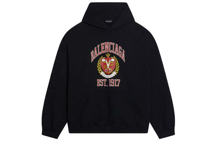 Balenciaga College Wide Fit Hoodie