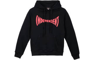 INDEPENDENT Sweatshirts Unisex Black Hooded Moderate Regular