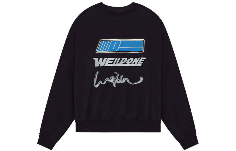 WE11DONE WE11DONE Sweatshirt Unisex Black