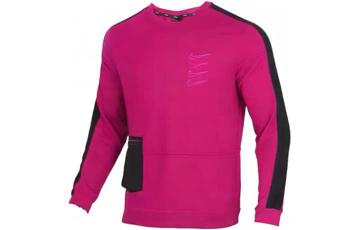 Nike Nike Sweatshirts Men's Red Crew Neck Moderate Regular