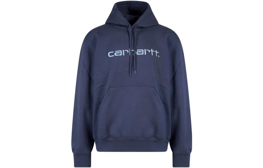 Carhartt WIP Sweatshirts Men's Blue Hooded Moderate Regular