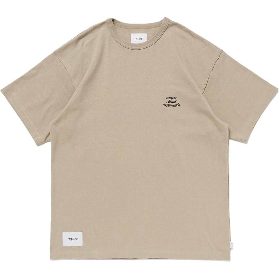 WTAPS WTAPS SS25 T Shirts Unisex Crew Neck Straight Fit