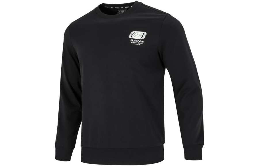 Skechers Colorful Sweatshirts Unisex Crew Neck Moderate Regular