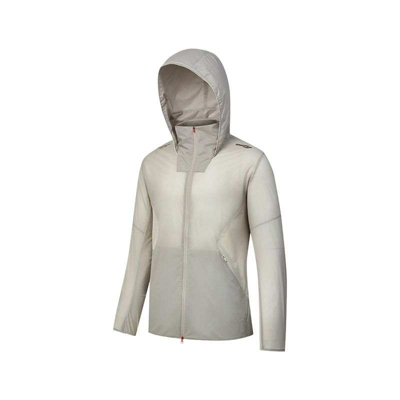 Saucony SS25 Jackets & Coats Men's Light Khaki
