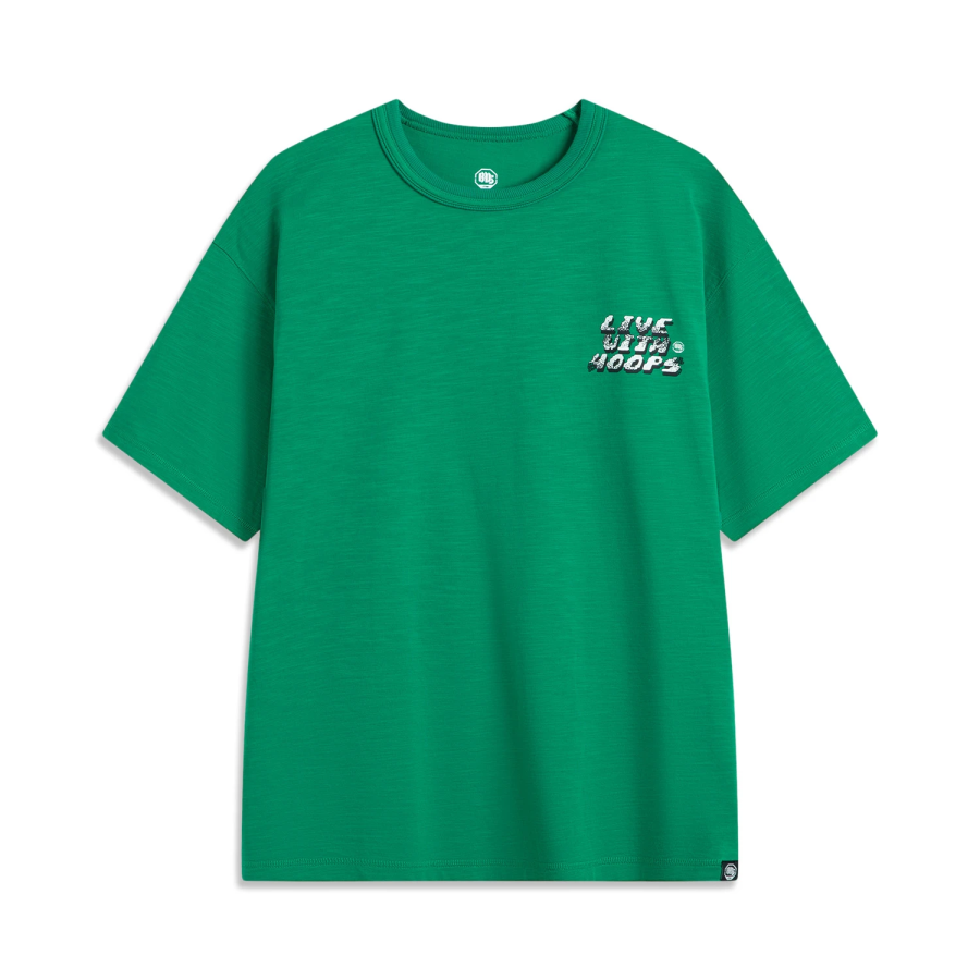 Li-Ning Li Ning T Shirt Men's Strait Green