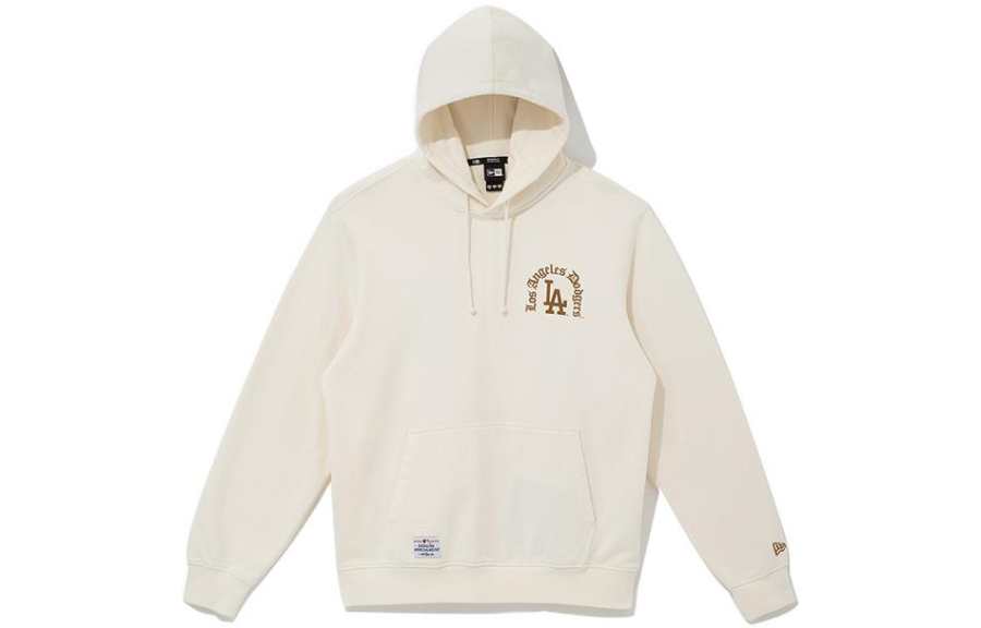 New Era Sweatshirt Unisex Beige Yellow