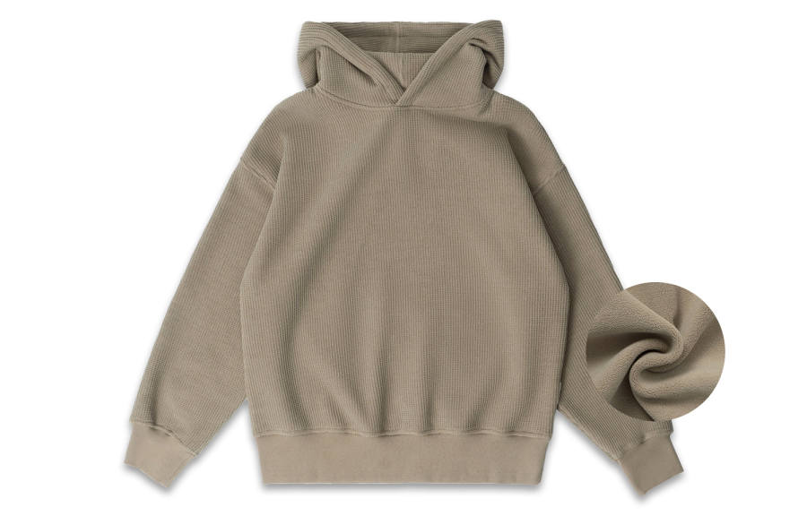 BD.POWER UP+ Sweatshirts Unisex Khaki Green Hooded Thickened Other