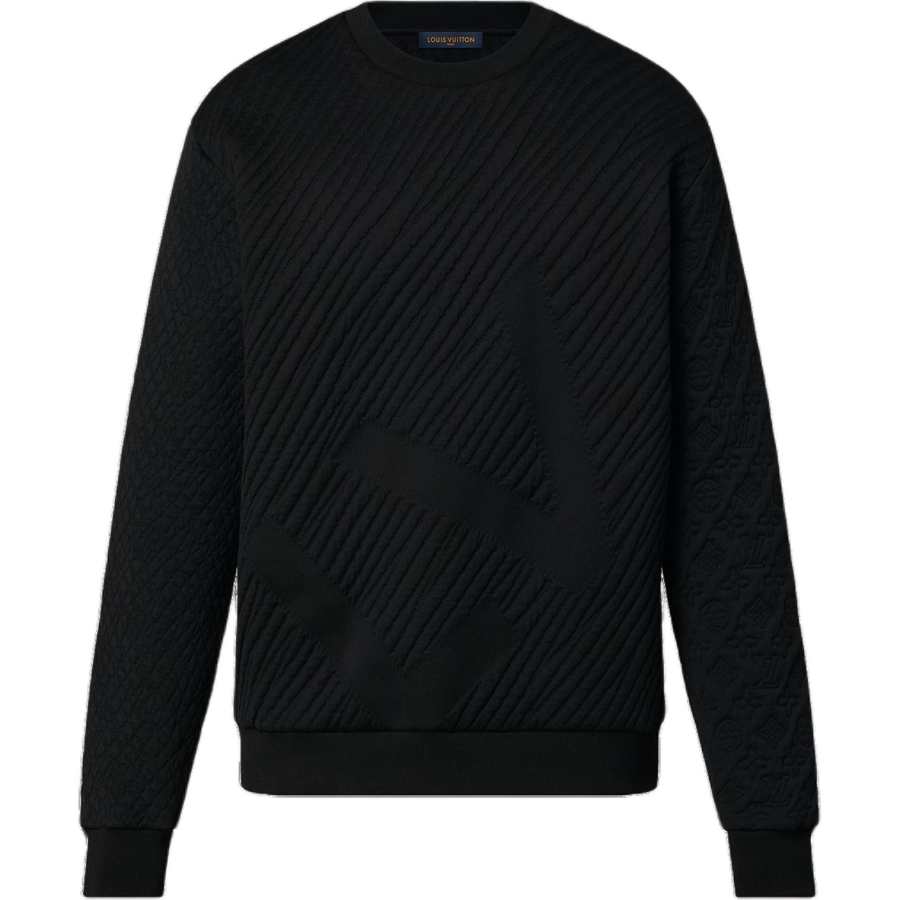 LOUIS VUITTON FW22 Sweatshirt Men's Black