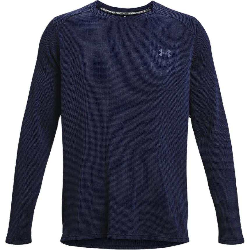 Under Armour Sweatshirts Men's Navy Blue Crew Neck Moderate Regular
