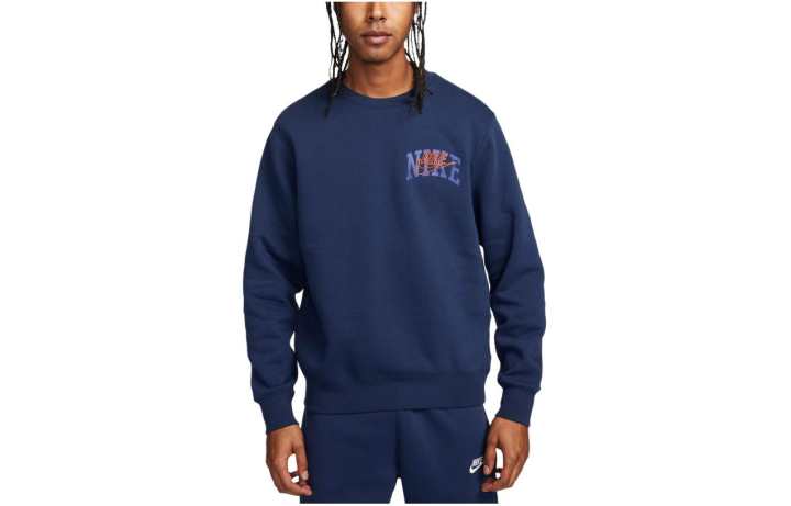 Nike Nike Long Sleeve Crew Neck Sweatshirt Men's Blue