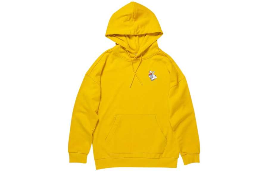 Li-Ning Li Ning Sweatshirts Men's Yellow Hooded Moderate