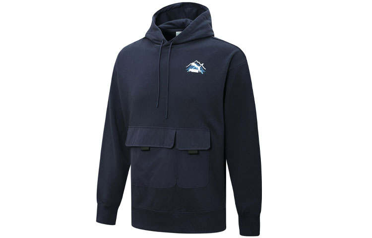 PUMA Sweatshirts Men's Purple Hooded Moderate Regular