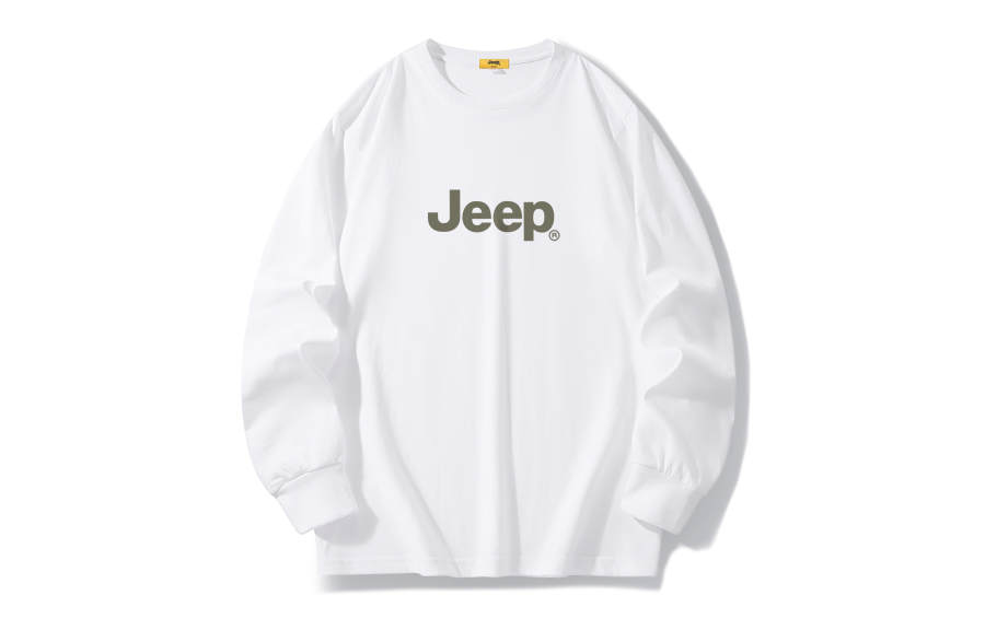 Jeep T Shirts Unisex Crew Neck Moderate Straight Fit