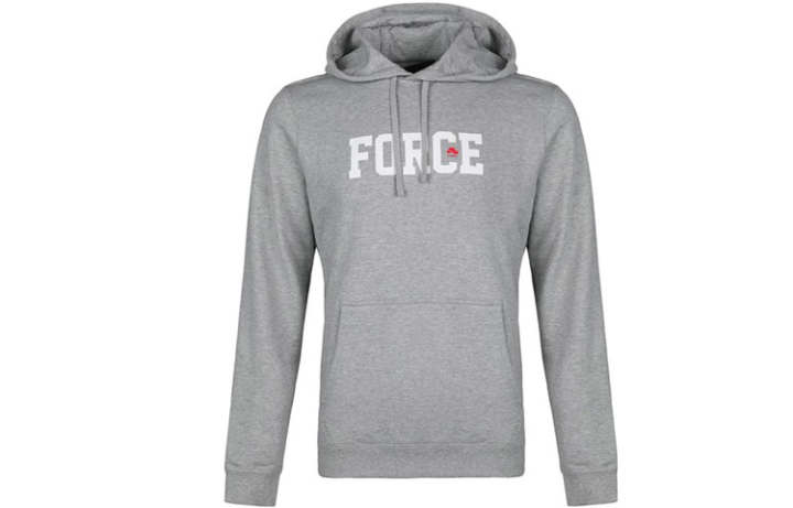 Nike Nike Sweatshirts Men's Gray Hooded Moderate Regular