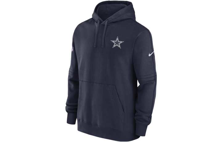 Nike Nike x NFL Dallas Cowboys Sideline Club Sweatshirt Men's Marine Blue