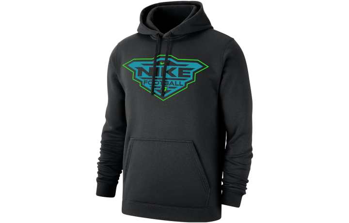 Nike Nike Sweatshirts Men's Black Hooded Moderate Regular