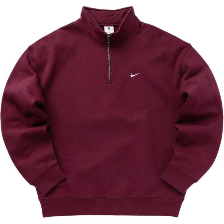 Nike Nike Sweatshirts Unisex Burgundy Stand Collar Moderate Other