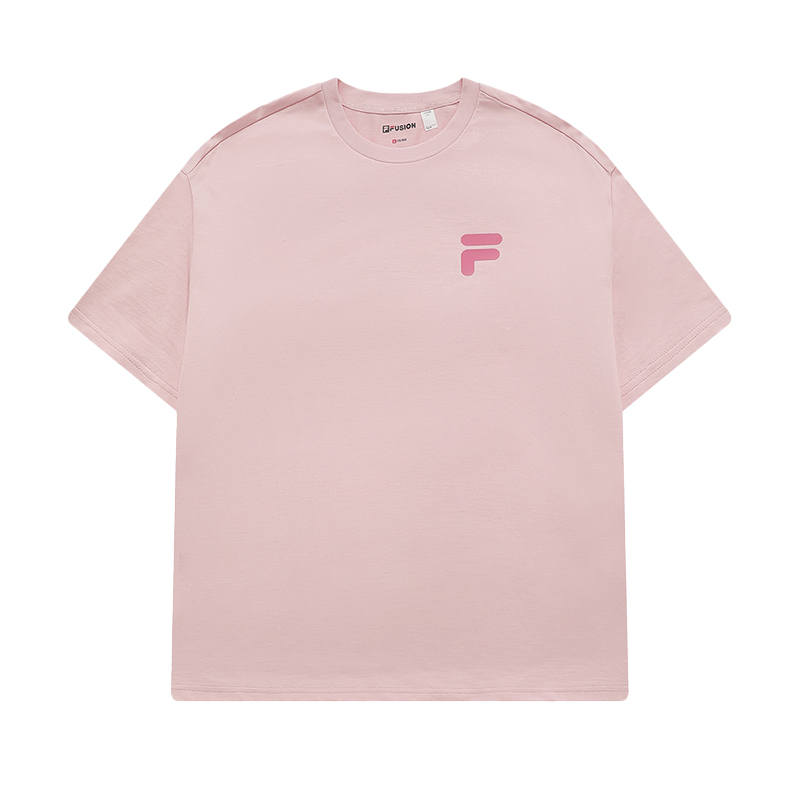 FILA FUSION FOB T Shirt Unisex Youth Pink