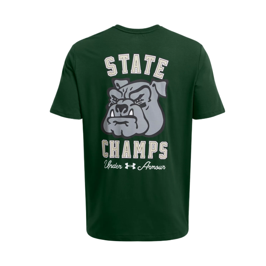 Under Armour STATE CHAMPS T Shirt Men's Forest Green