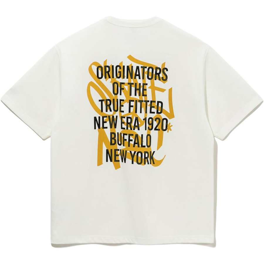New Era T Shirts Unisex White Crew Neck