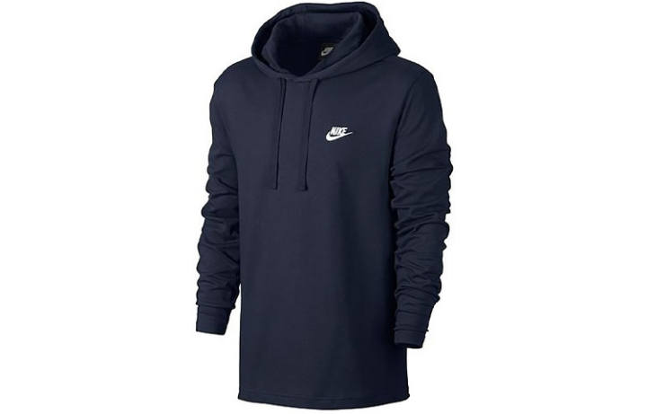 Nike Nike Sweatshirts Men's Dark Blue Hooded Moderate Regular