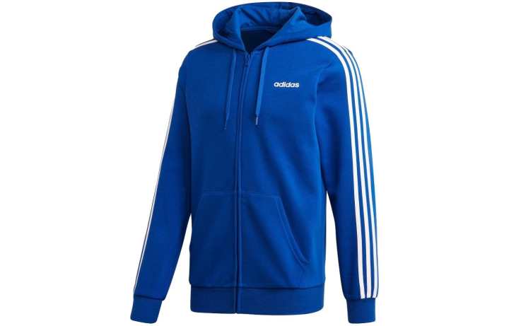Adidas Adidas Sweatshirts Men's Blue Hooded Moderate Regular