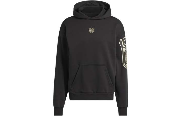 Adidas Adidas Sweatshirts Men's Black Hooded Moderate Other