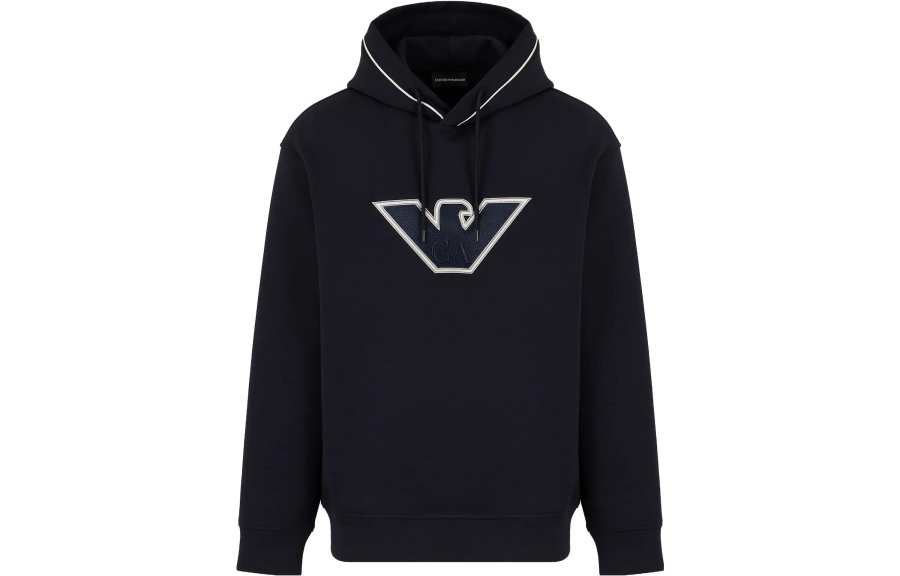 EMPORIO ARMANI FW23 Sweatshirt Men's Dark Blue