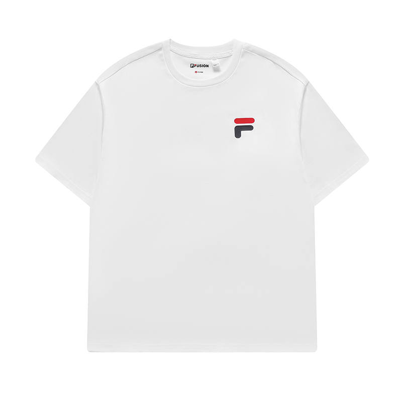 FILA FUSION FOB T Shirt Unisex Standard White