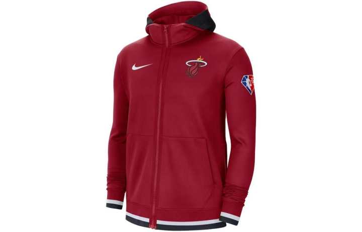 Nike Nike Nba Full Zip Miami Heat Nike Showtime Full Zip Hoodie