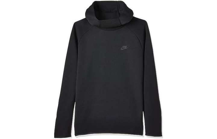 Nike Nike Sweatshirts Men's Black Hooded Moderate Regular